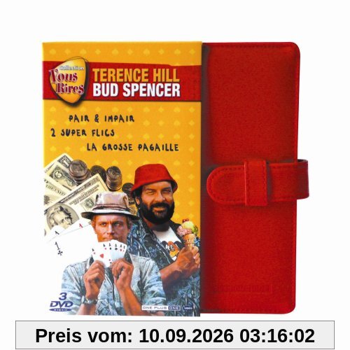 Coffret bud spencer et terence hill : deux supers flics ; pair et impair ; la grosse pagaille [FR Import]