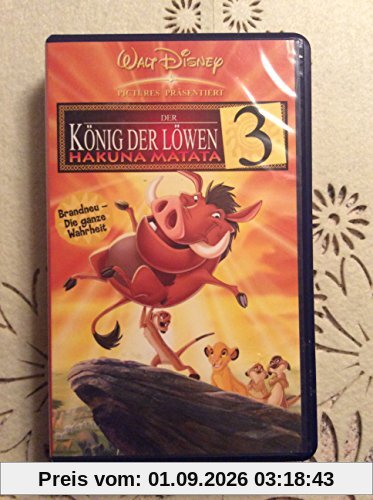 König der Löwen 3 (Walt Disney) [VHS]