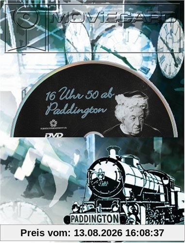 Miss Marple: 16 Uhr 50 ab Paddington - Moviecard (Glückwunschkarte inkl. Original-DVD)