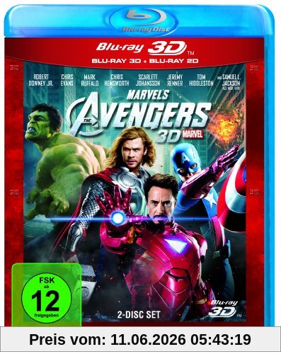 Marvel's The Avengers (+ Blu-ray 2D) [Blu-ray 3D]