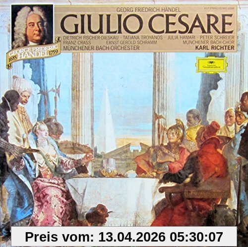 Händel: Giulio Cesare / Julius Caesar / Jules Cesar [Vinyl Schallplatte] [4 LP Box-Set]
