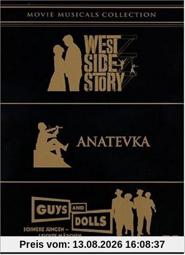 Movie Musicals Collection - West Side Story / Anatevka / Guys and Dolls [5 DVDs]