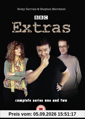 Extras - Series 1 and 2 [4 DVD Box Set] [UK Import]