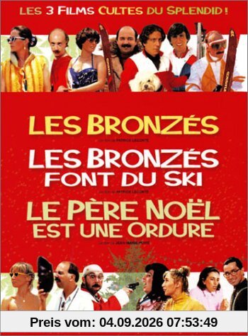 Coffret Splendid 3 DVD : Les Bronzés / Les Bronzés font du ski / Le Père Noël est une ordure