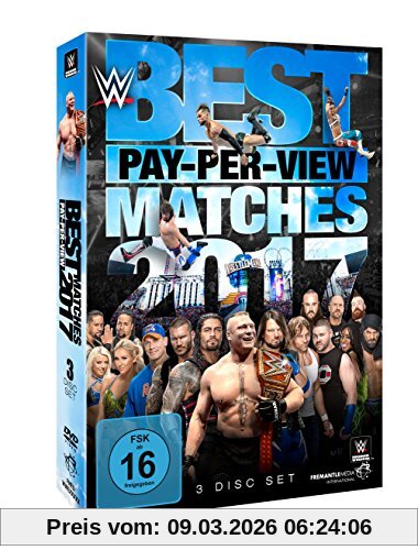 John Cena Best Ppv Matches 2017 [3 DVDs]