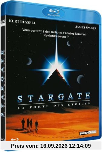 Roland Emmerich Stargate , La Porte Des étoiles (Versions Cinéma Et Director's Cut) [Blu-ray] [Fr Import]