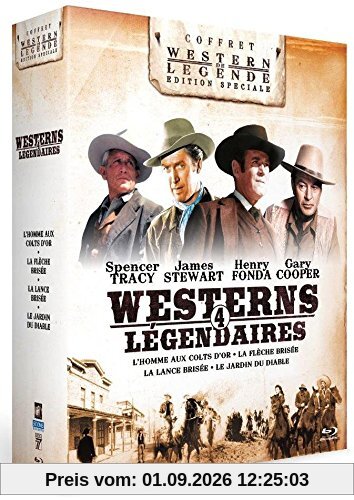 Coffret westerns américains [Blu-ray] [FR Import]