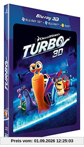 Turbo [Combo Blu-ray 3D + Blu-ray + DVD]