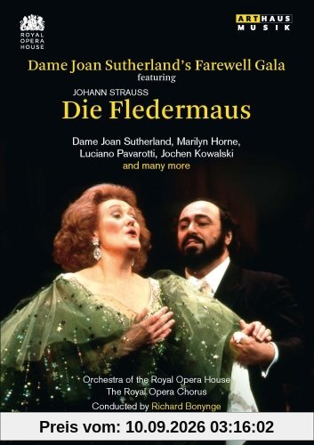 Strauss: Die Fledermaus (Royal Opera House 1990, Abschied von Dame Joane Sutherland) [DVD]