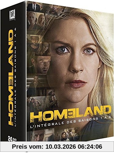 unbekannt Claire Danes - Homeland Saisons 1A6 (24 Dvd)