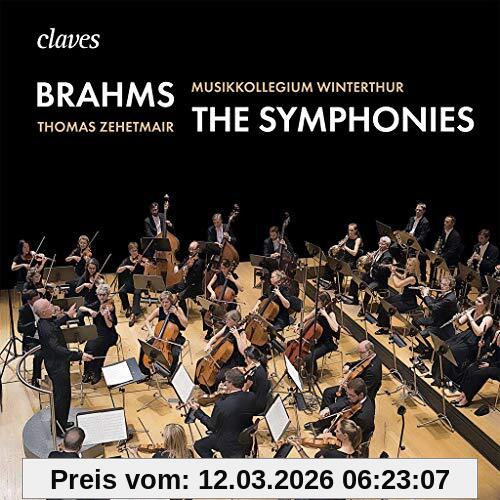 Thomas Zehetmair Brahms, The Symphonies Musikkollegium Winterthur (2CD)