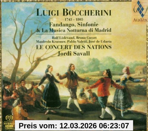 Jordi Savall Fandango, Sinfonie & La Musica Nott...