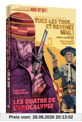 Les quatre de l'apocalypse + tuez-les tous... et revenez seul ! [Blu-ray] [FR Import]