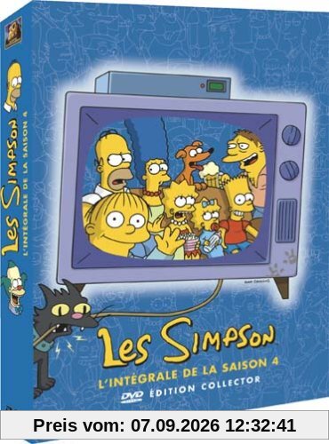 Les Simpson : L'Intégrale Saison 4 - Édition Collector 4 DVD [FR Import]
