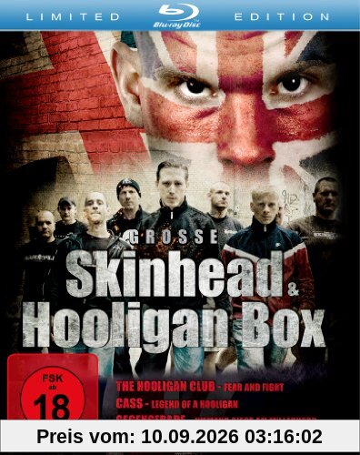 Grosse Skinhead & Hooligan Box (Cass / Gegengerade / Clubbed) [Blu-ray] [Limited Collector's Edition]