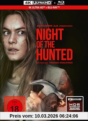 Franck Khalfoun Night Of The Hunted - 2-Disc Limited Collector's Edition Im Mediabook (4K Ultra Hd + Blu-ray)