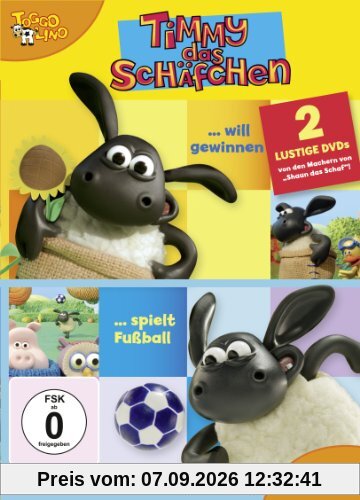 Timmy das Schäfchen - Timmy spielt Fußball / Timmy will gewinnen [2 DVDs]