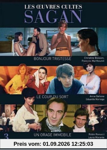 Coffret sagan : bonjour tristesse ; le coup du sort ; un orage immobile [FR Import]