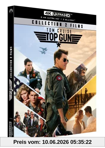 Top gun + top gun : maverick 4k ultra hd [Blu-ray] [FR Import]