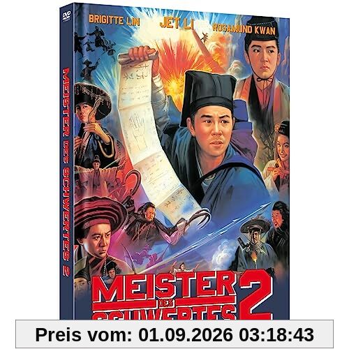 MEISTER DES SCHWERTES 2 - China Swordsman - Cover A - Limited Mediabook - Blu-ray (+DVD) [Blu-ray]