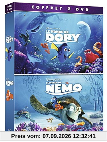 Coffret : le monde de nemo ; le monde de dory [FR Import]
