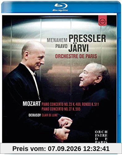 MOZART: Klavierkonzerte 23+27/Rondo [Blu-ray]