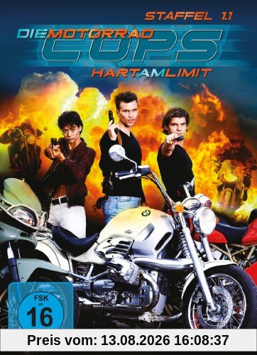 Die Motorrad-Cops - Hart am Limit, Staffel 1.1 (3 DVDs)