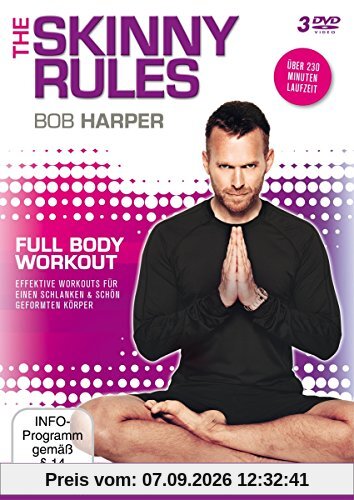 Bob Harper: The Skinny Rules - Full Body Workout [3 DVDs]