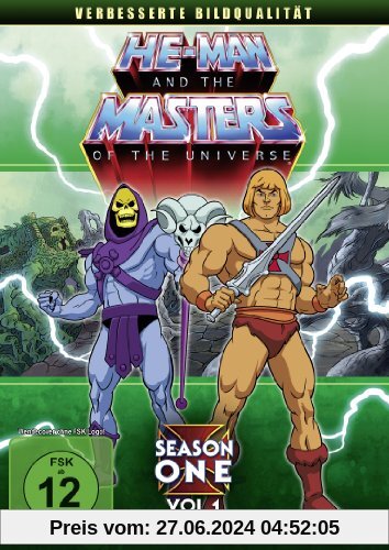 HE-MAN AND THE MASTERS OF THE UNIVERSE - Volume 1, Folge 1-33 (DVD)