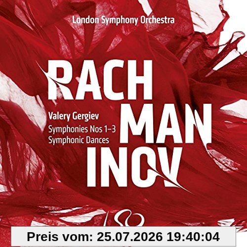 London Symphony Orchestra Rachmaninoff/Balakirew, Sinfonien Nr. 1-3/Russia (3 SACDs + 1 Audio-Blu-Ray)