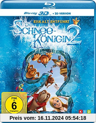 Die Schneekönigin 2 - Eiskalt entführt [3D Blu-ray]