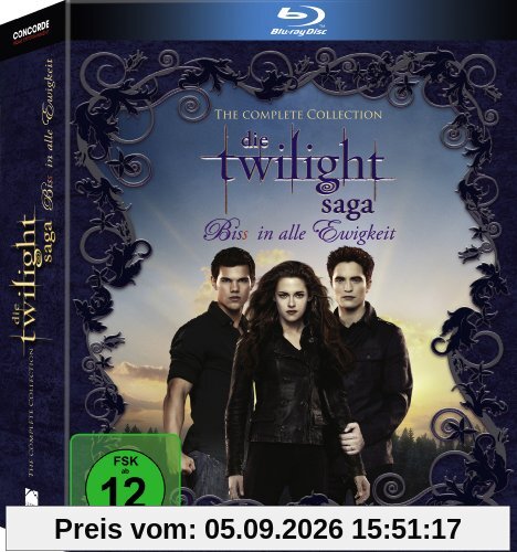 Die Twilight Saga - The Complete Collection (Pappschuber) [Blu-ray]