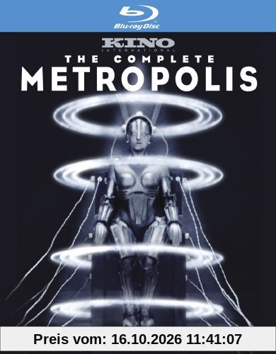 メトロポリス / Metropolis コンプリート ブルーレイ モノクロサイレント映画 (フリッツ・ラング監督) [Blu-ray] [Import]