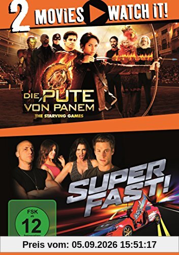 Die Pute von Panem - The Starving Games / Superfast! [2 DVDs]