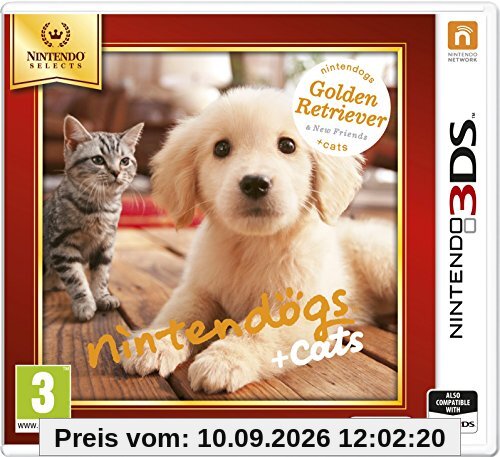Nintendogs and Cats Golden Retriever and New Friends (Nintendo 3DS)