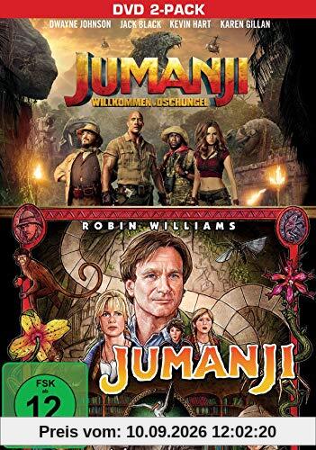 Jumanji & Jumanji - Willkommen im Dschungel [2 DVDs]