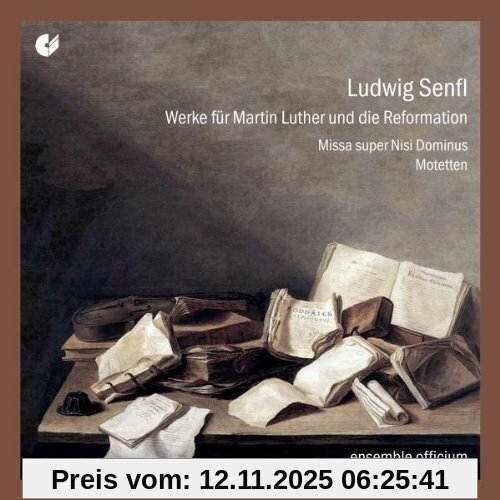Wilfried Rombach Ludwig Senfl, Werke Für Martin Luther Und Die Reformation