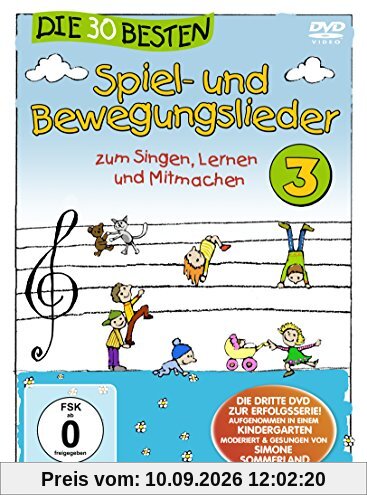 Die 30 besten Spiel-und Bewegungslieder 3 - Die DVD