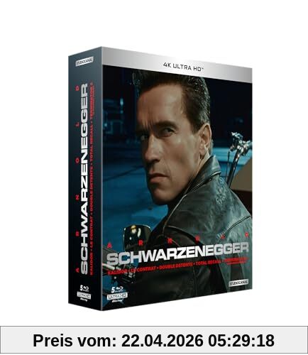 COFFRET ARNOLD SCHWARZENEGGER - 5 UHD 4K