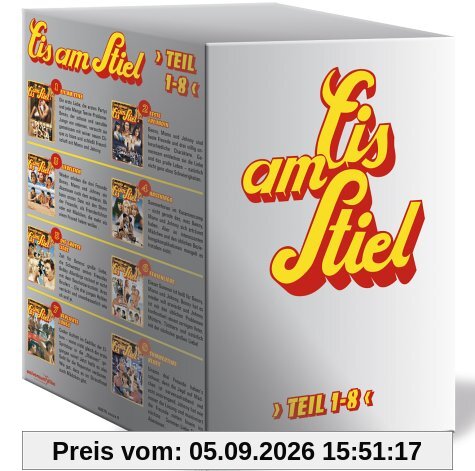 Eis am Stiel Box 3 (8 DVDs, Exklusiv bei Amazon)