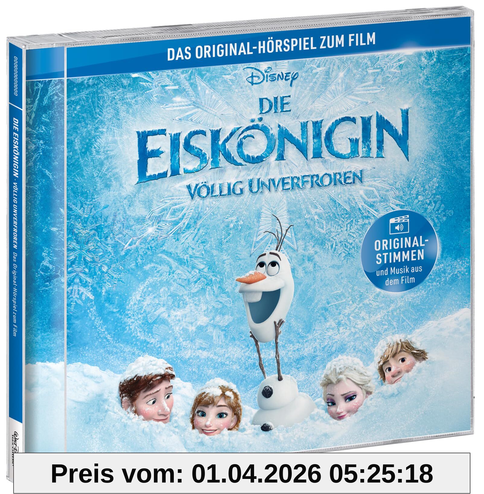 Die Eiskönigin - Völlig unverfroren - Hörspiel zum Disney Film