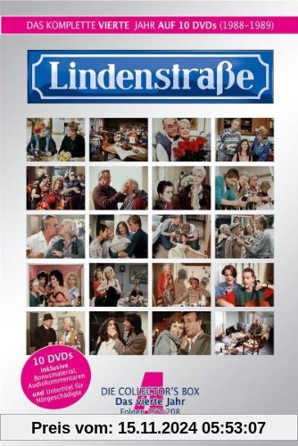 Lindenstraße - Das komplette 4. Jahr (Folge 157-208) (Collector's Box, 10 DVDs)