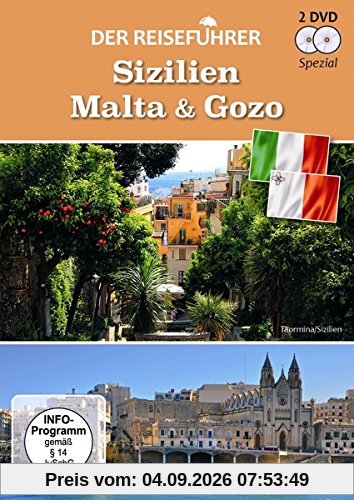 Sizilien,Malte & Gozo-der Reiseführer [2 DVDs]