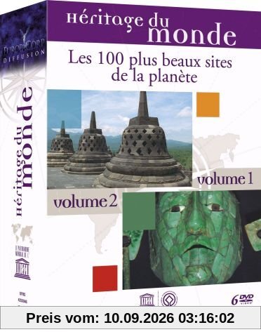 Héritage du monde, vol. 1 et 2 : vol 1 : les 50 plus beaux sites de la planète ; vol 2 : les 50 plus beaux sites de la p [FR Import]