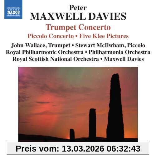 John Wallace Trompetenkonzert, Piccolokonzet, Five Klee Pictures