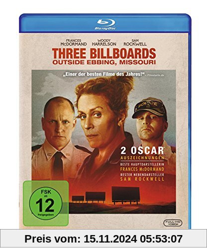 Three Billboards Outside Ebbing, Missouri [Blu-ray]