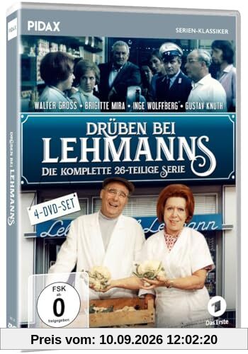 Drüben bei Lehmanns / Die komplette 26-teilige Kultserie (Pidax Serien-Klassiker) [4 DVDs]
