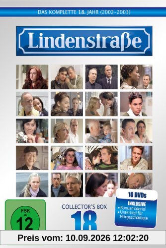 Die Lindenstraße - Das komplette 18. Jahr, Folgen 885-936 (Collector's Box,10 Discs)