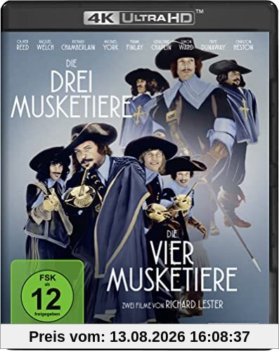 Musketiere, Die / Einer für alle - Alle für einen! / 4K Ultra HD (in 4K restauriert) [Blu-ray]