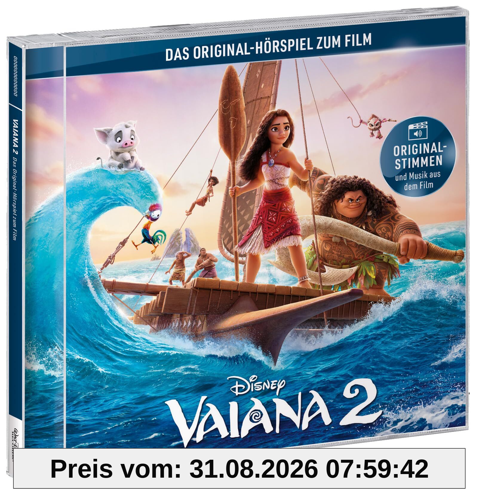 Vaiana 2 – Das Original-Hörspiel zum Disney Film